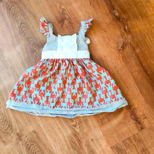 Baby girl nautical lobster dress size 18m